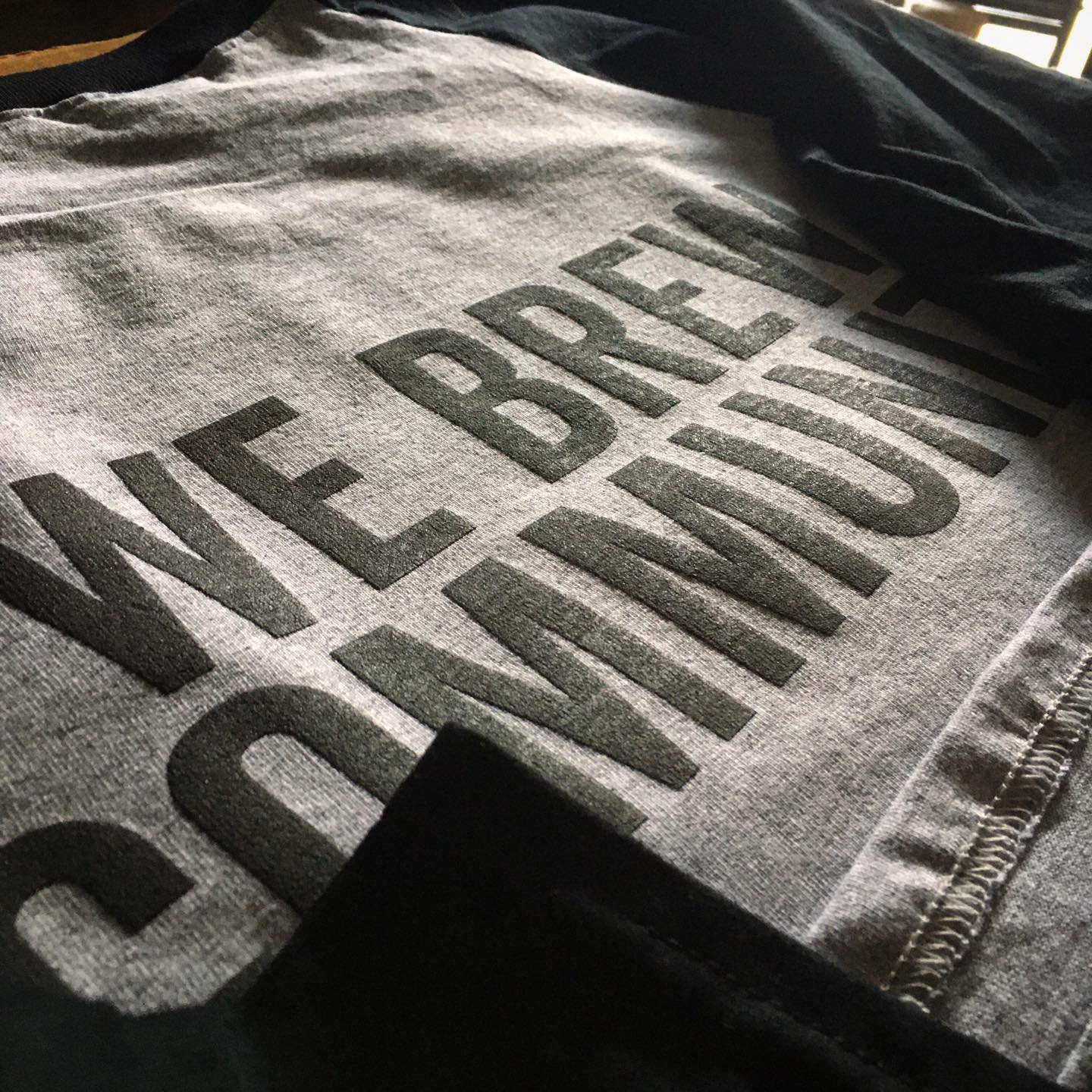 We Brew Community t-shirts for 3 Roads Brewing