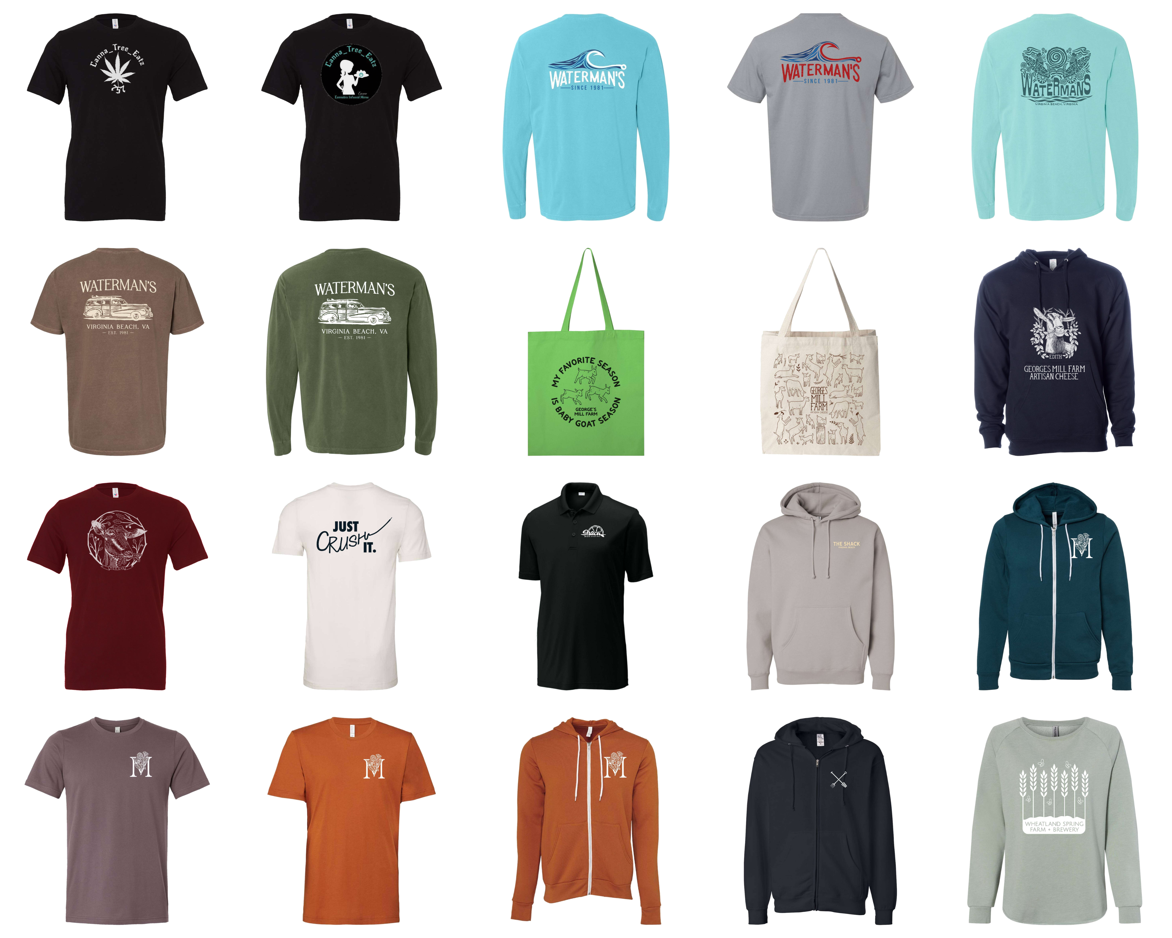 Canna Tree Eatz t-shirt mockup